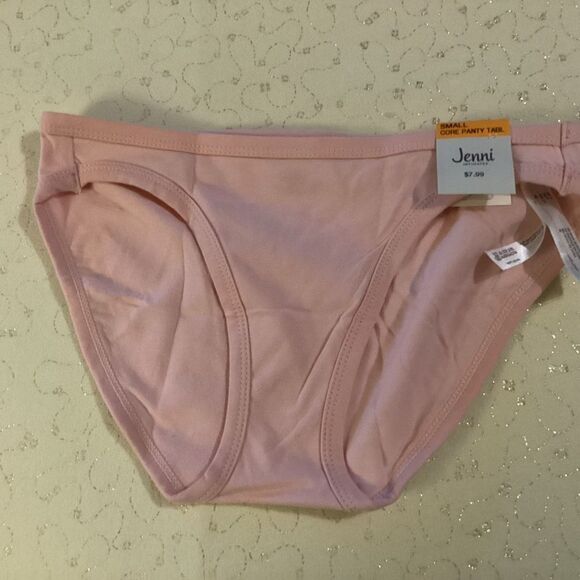 NWT. Jenni, a Macy’s Brand, Womens’s Small Bikini Panty Pink - Picture 1 of 7